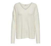 Only Femme Onlcamilla V-Neck L/S Pullover KNT Noos Pull en Tricot, Bouleau, M EU