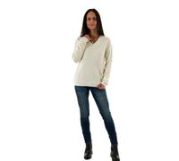 ONLY Pull-over 'Camilla' blanc cassé, Taille L