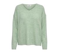 ONLY Femme Onlcamilla V-neck L/S Pullover Knt Noos Sweater, Ether, S EU