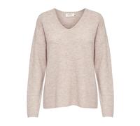 Only Femme Onlcamilla V-Neck L/S Pullover KNT Noos Sweater, Pumice Stone, XL EU