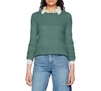 Only Femme Onlcaviar L/S Pullover Knt Noos Pull, Vert (Chinois Green Chinois Green), XS EU