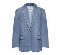ONLY Femme Onlcory Ls DNM Blazer Gua, Light Blue Denim 1, L EU