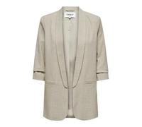 Only Femme Onlelly 3/4 Life TLR Noos Blazer, White Pepper, 44 EU