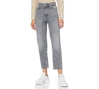 Only Femme Onlemily Life Hw St Rw Cp Ak Nas027 Noos Pantalons, Gris Denim, 33W / 32L EU