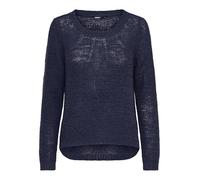 Only - Pull femme Onlgeena Xo - Manches longues, maille - Bleu (Navy Blazer) XL