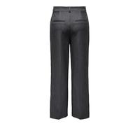 ONLY Femme Onlhattie-Lana Hw Wide Mel TLR Pantalons, Gris Foncé Mélangé, 40W / 32L EU