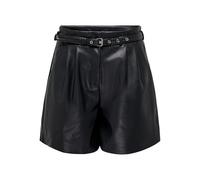 ONLY ONLHEIDI Faux Leather Shorts CC OTW Cuir synthétique, Noir, L Femme