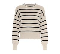 ONLY Femme Onlibi Ls O-Neck Noos KNT Sweater, Whitecap Gray, M EU