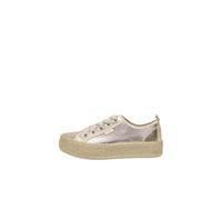 ONLY Femme Onlida-1 Lace Up Espadrille Sneaker Espandrillos, Couleur dorée, 36 EU