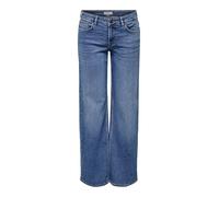ONLY Jean Onljudy-O LW Coupe large Denim Femme M Moyen Bleu