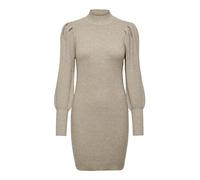 ONLY Femme Onlkatia L/S Dress KNT Noos Robe, Mocha Meringue/Détail:w. Melange, L EU