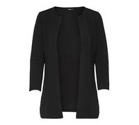 Only Femme Onlleco 7/8 Long Jrs Noos Cardigan, Noir (Black), S EU