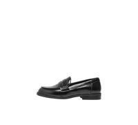 ONLY Femme Onllux-1 Noos Mocassins en polyuréthane, Noir, 39 EU