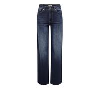 Only Femme Onlmadison Blush Hw Wide DNM Tai081 Noos Jeans, Dark Blue Denim, XS EU
