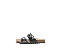 ONLY Femme Onlmaxi-13 PU Strap Buckle Sandal HM, Noir, 41 EU