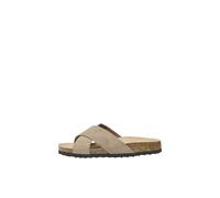 ONLY Femme Onlmaxi Madison-1 Cross PU Nubuck Noos, Gris Taupe, 40 EU