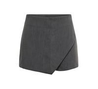ONLY Femme Onlmist-Yasmine MW Wrap Skorts TLR Noos Mini Jupe, Gris Foncé Mélangé, 40 EU