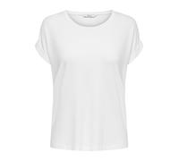 Only Femme Onlmoster S/S O-neck Top Noos Jrs T shirt, Blanc (White), L EU