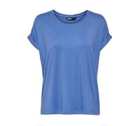 Only Femme Onlmoster S/S O-Neck Top Noos JRS T-Shirt, Blue Yonder, S EU