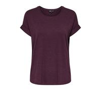 ONLY Femme Onlmoster S/S O-Neck Top Noos JRS T-Shirt, Vin, XL EU