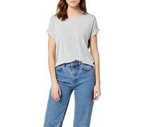 Only Femme Onlmoster S/S Top Noos Jrs T shirt, Only Onlmoster S/S Top Noos Jrs, T-shirt Femme, Gris, Fr: 36 (Taille Fabricant: 34), XL EU