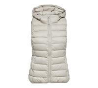 ONLY Femme Onlnewtahoe Hood Waistcoat Otw Noos Gilet Matelassé, Pumice Stone, S EU