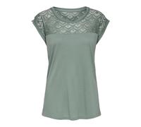 Only Femme Onlnicole S/S Mix Top Noos Blouse, Vert, L EU