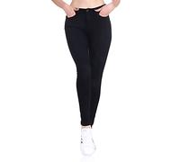 Only Femme Onlpaola Hw Dnm Azg 132907 Noos Jean skinny, Noir (Black Denim Black Denim), S EU