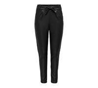 Only Femme Onlpoptrash Easy Coated Pnt Noos Pantalon, Noir, S EU