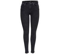 Only Femme Onlpower Mid Push Up Rea3722 Noos Jean skinny, Gris (Medium Grey Denim Medium Grey Denim), L EU