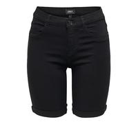 Only Short Onlrain Mid Long Cry6060 Noir (Black Black) Femme Taille L