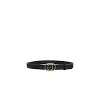 Only Femme Onlrasmi Pu Jeans Belt Noos Ceinture Not Applicable, Black/Detail: Black/Gold Buckle, 85