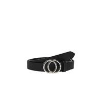 Only Femme Onlrasmi Pu Jeans Belt Noos Ceinture Not Applicable, Black/Detail: Black/Silver Buckle, 80