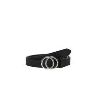 Only Femme Onlrasmi Pu Jeans Belt Noos Ceinture Not Applicable, Black/Detail: Black/Silver Buckle, 90