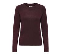 Only Femme Onlrica Life L/S Pullover KNT Noos Pull en Tricot avec Col Rond, Zinfandel, XL EU