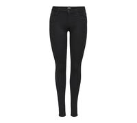 Only Femme Onlroyal Hw Sk Rock Coated Pim Noos Jeans, Noir, M/30
