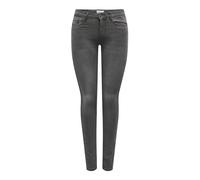Only Femme Onlroyal Reg Sk Dnm Bj312 Noos Jeans, Dark Grey Denim, L / 30L EU