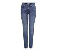 ONLY Jean 'Sui' coupe slim taille moyenne bleu denim Taille 32-33
