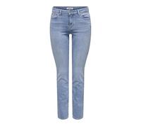 ONLY Femme Onlsui Mid Slim DNM Dia460 Noos Jean Coupe Droite, Bleu Jeans Clair, S X 30L EU