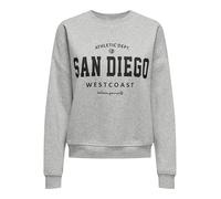 ONLY Sweat-Shirt ONLSWEAT Sweat-Shirts Light Grey Melange L Light Grey Melange 2 L