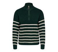 ONLY Femme Onltokyo L/S Zip Pullover KNT Noos, Scarab, S EU