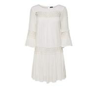 Only Femme Onltyra 3/4 Flare Short Dress WVN Noos Robe décontractée Not Applicable, Cloud Dancer, 38