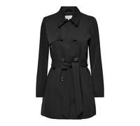 ONLY Femme Onlvalerie Cc Otw Trenchcoat, Noir, L EU