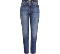 Only ONLVENEDA Life MOM Jeans REA844 Noos Pantalons, Dark Blue Denim, S / 30L Femme