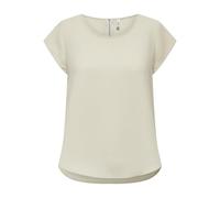 Only Femme Onlvic S/S Solid Top Noos Ptm T-Shirt, Moonbeam., 38 EU