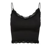 Only Femme Onlvicky Noos en Dentelle Sans Couture Top, Noir, S-M EU