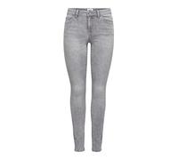 ONLY Femme Onlwauw Life Mid SK BB Bj694 Noos Jeans, Medium Grey Denim, M / 34L EU