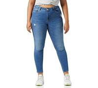 Only Femme Onlwauw Life Mid Skinny Bj114-3 Noos Pantalon, Medium Blue Denim, S / 30L EU
