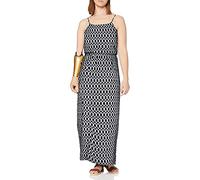 Only Femme Onlwinner Sl Maxidress Noos Wvn Robe, Noir/Motif Cercles Graphiques., 36 EU