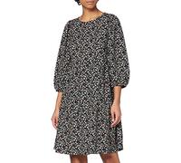 Only Femme Onlzille Naya 3/4 Short Dress Jrs Noos Robe, Noir, S EU